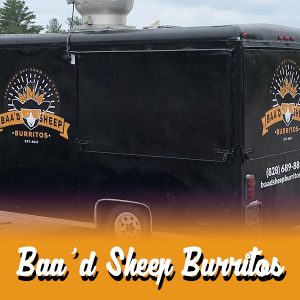 Baa'd Sheep Burritos
