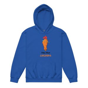 The Plot Chickens Youth hoodie