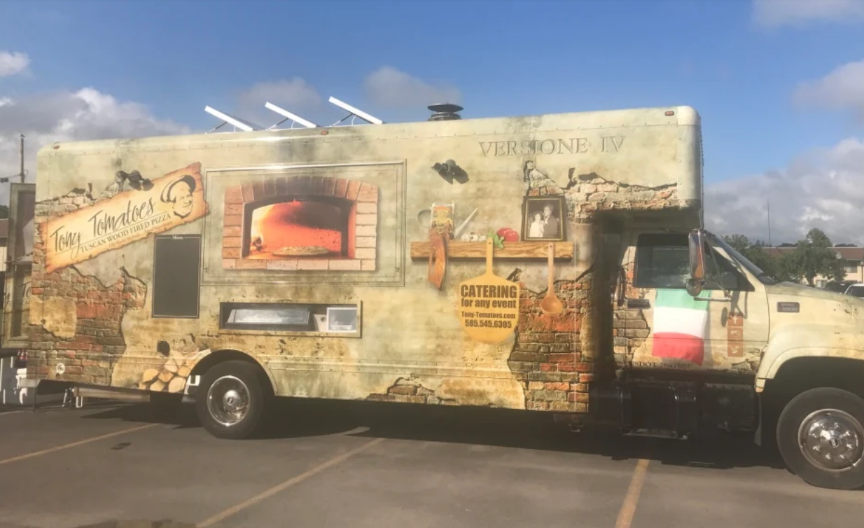 Tony Tomatoes Tuscan Wood Fired Pizza image